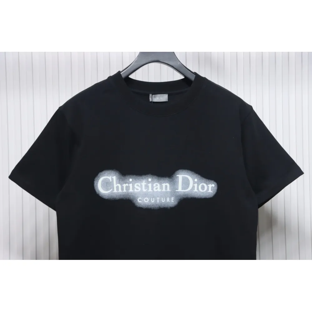 Dior 25ss Halo Print T-shirt Black