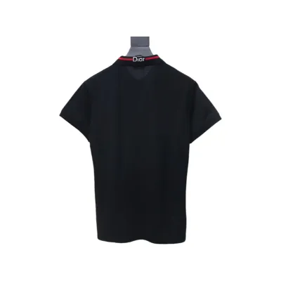 Dior Back Collar Letter Jacquard T-shirt 02