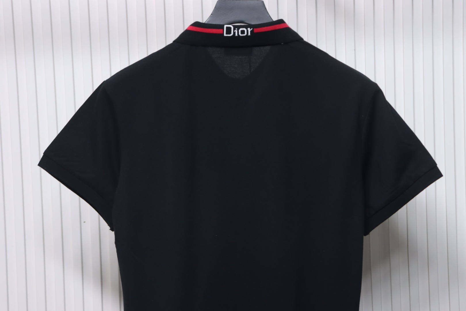 Dior Back Collar Letter Jacquard T-shirt