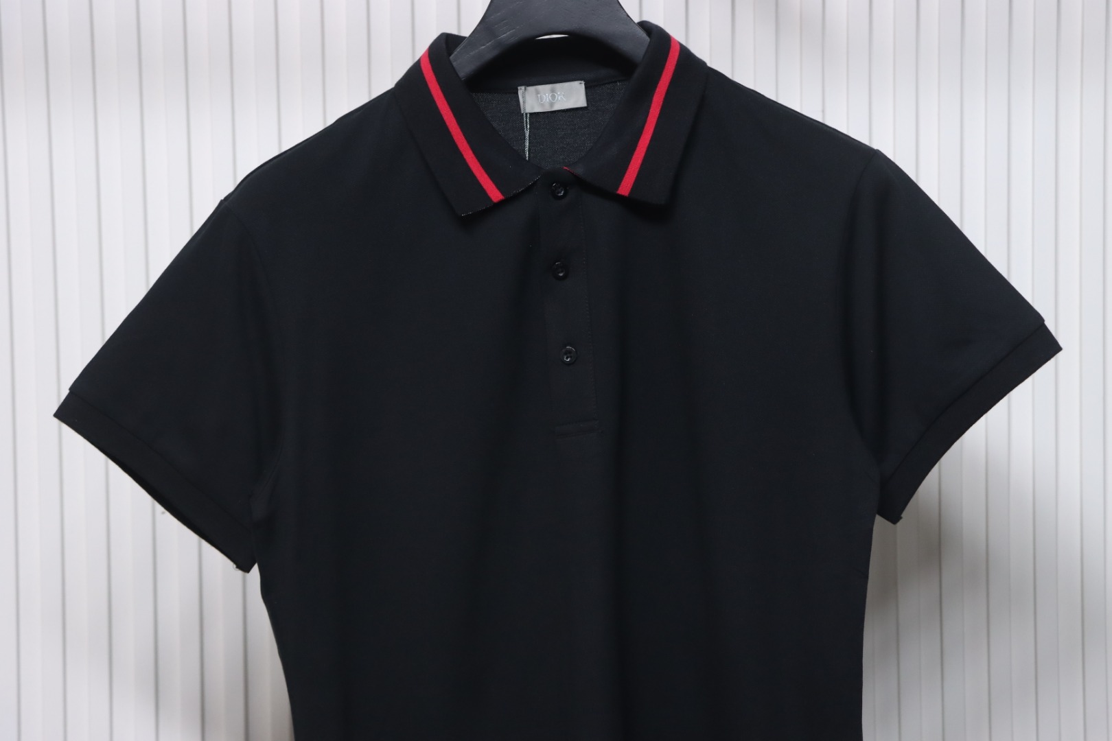 Dior Back Collar Letter Jacquard T-shirt