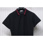 Dior Back Collar Letter Jacquard T-shirt