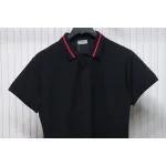 Dior Back Collar Letter Jacquard T-shirt
