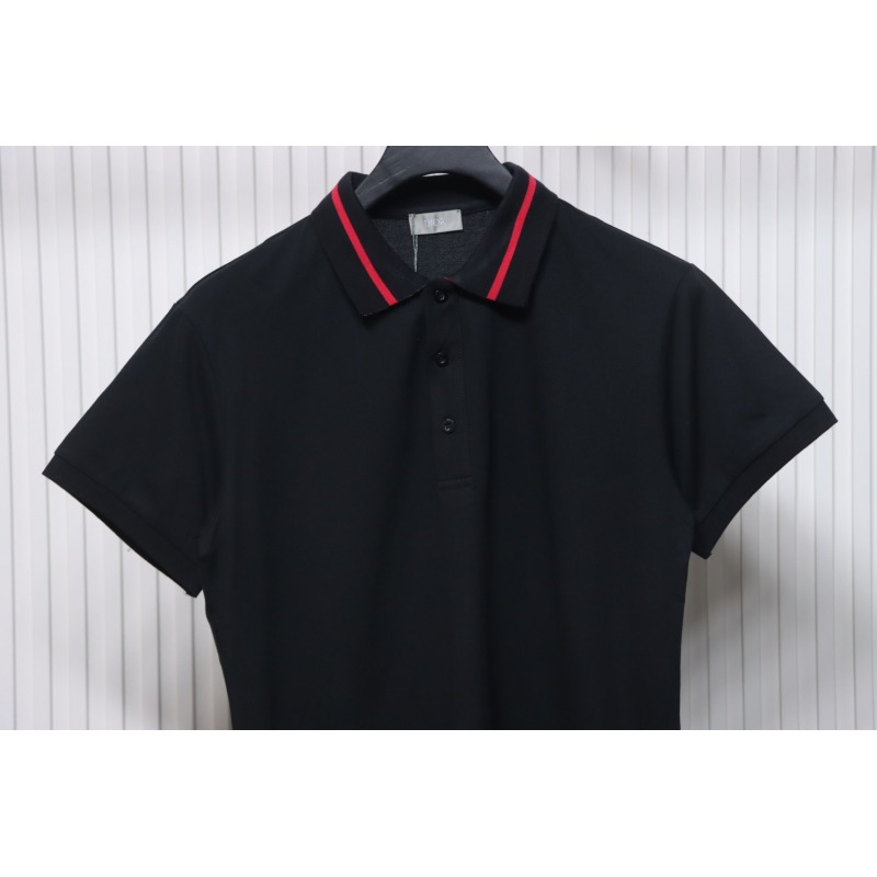Dior Back Collar Letter Jacquard T-shirt