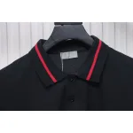 Dior Back Collar Letter Jacquard T-shirt