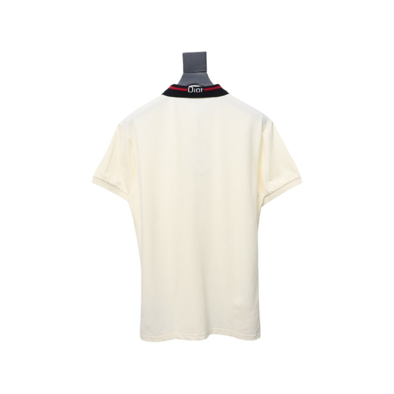 Dior Back Collar Letter T-shirt