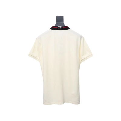 Dior Back Collar Letter T-shirt 02