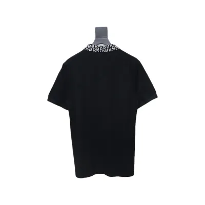 Dior CD Embroidered LOGO POLO T-shirt 02