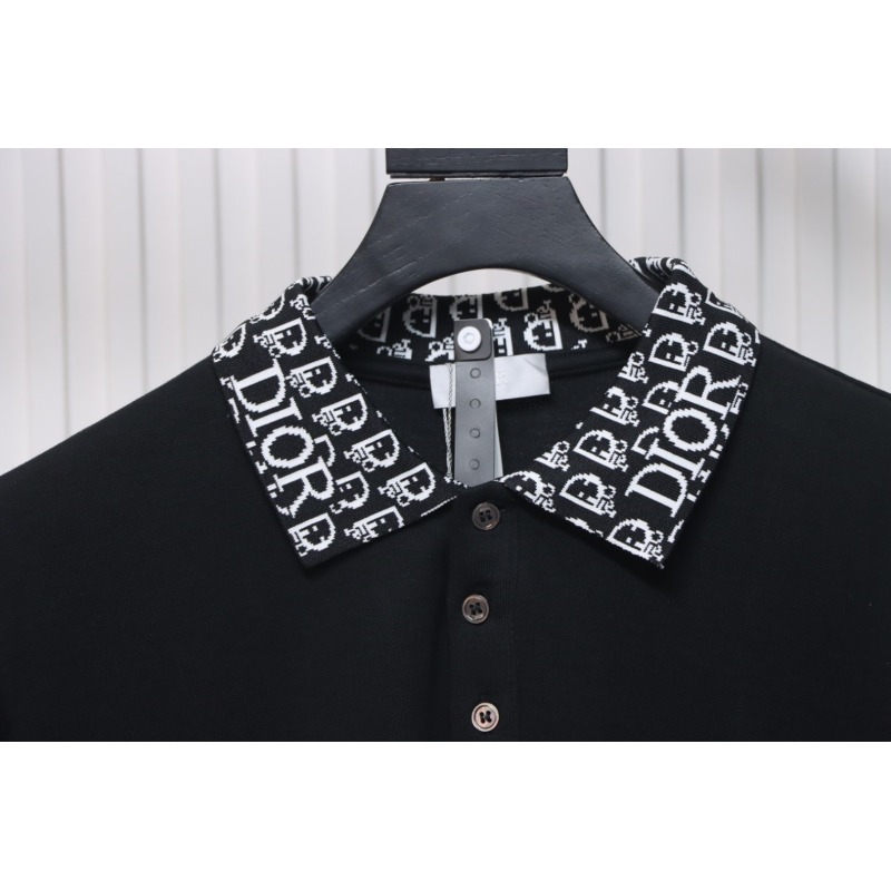 Dior CD Embroidered LOGO POLO T-shirt