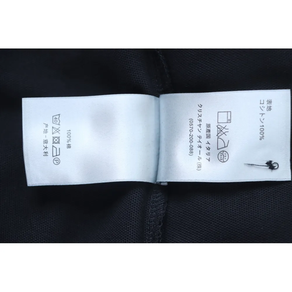 Dior CD Embroidered LOGO POLO T-shirt