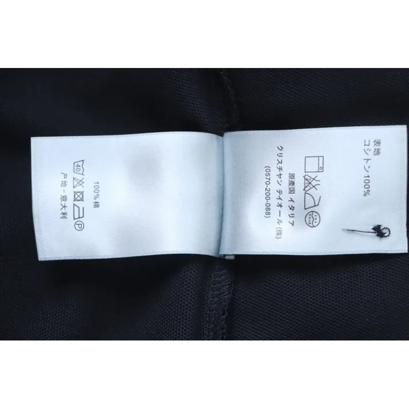 Dior CD Embroidered LOGO POLO T-shirt
