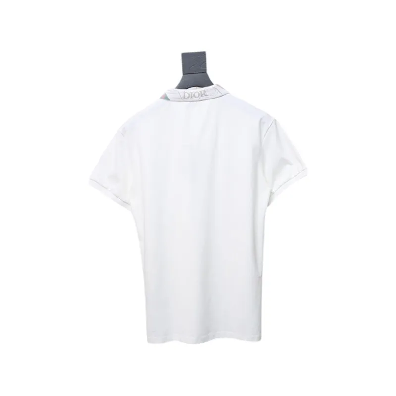 Dior CD LOGO POLO T-shirt White