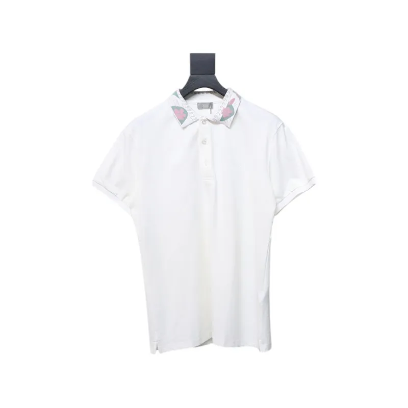 Dior CD LOGO POLO T-shirt White