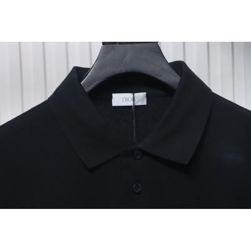 Dior Embroidered Letter Signature POLO T-shirt
