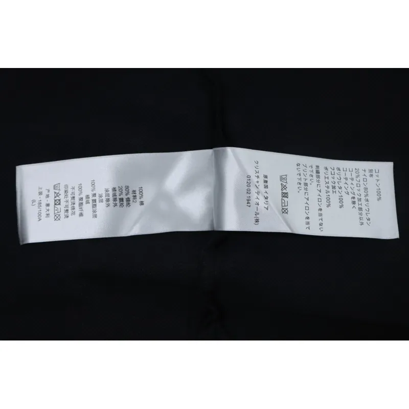 Dior Embroidered Letter Signature POLO T-shirt