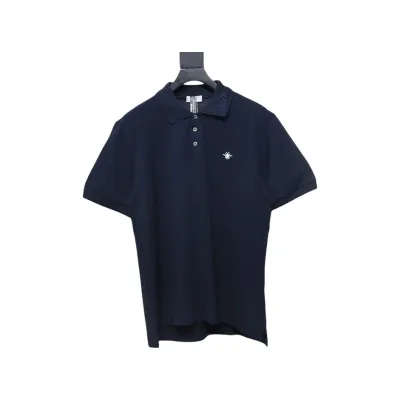 Dior Little Bee Embroidered LOGO POLO T-shirt 01