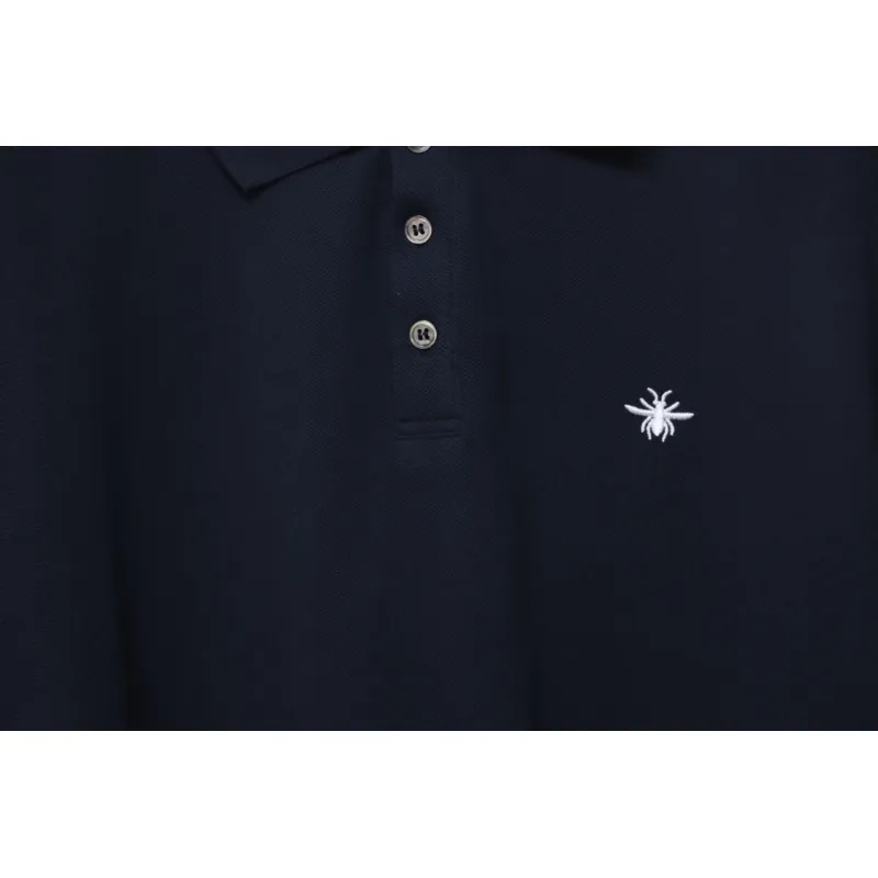 Dior Little Bee Embroidered LOGO POLO T-shirt