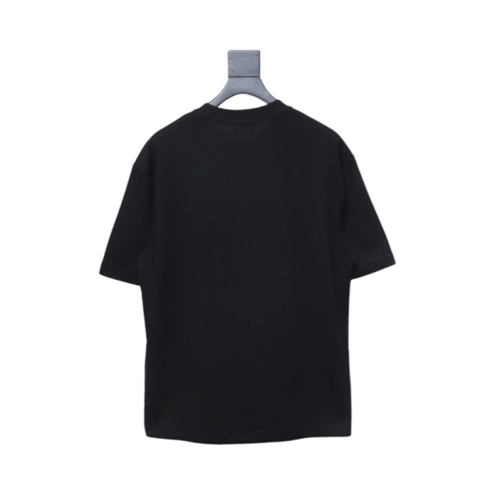 Dior Love Print T-shirt Black