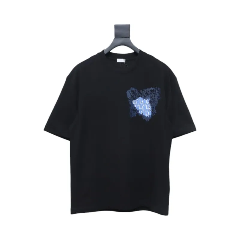 Dior Love Print T-shirt Black