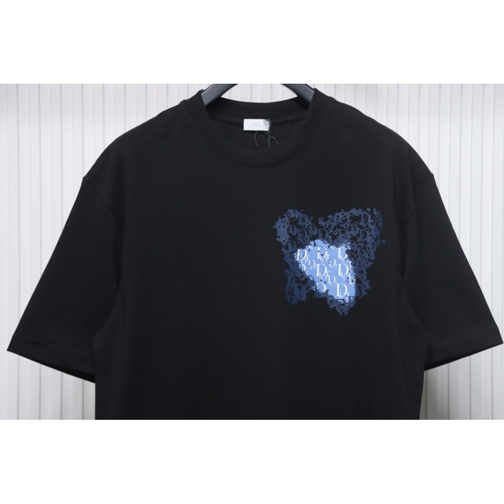 Dior Love Print T-shirt Black