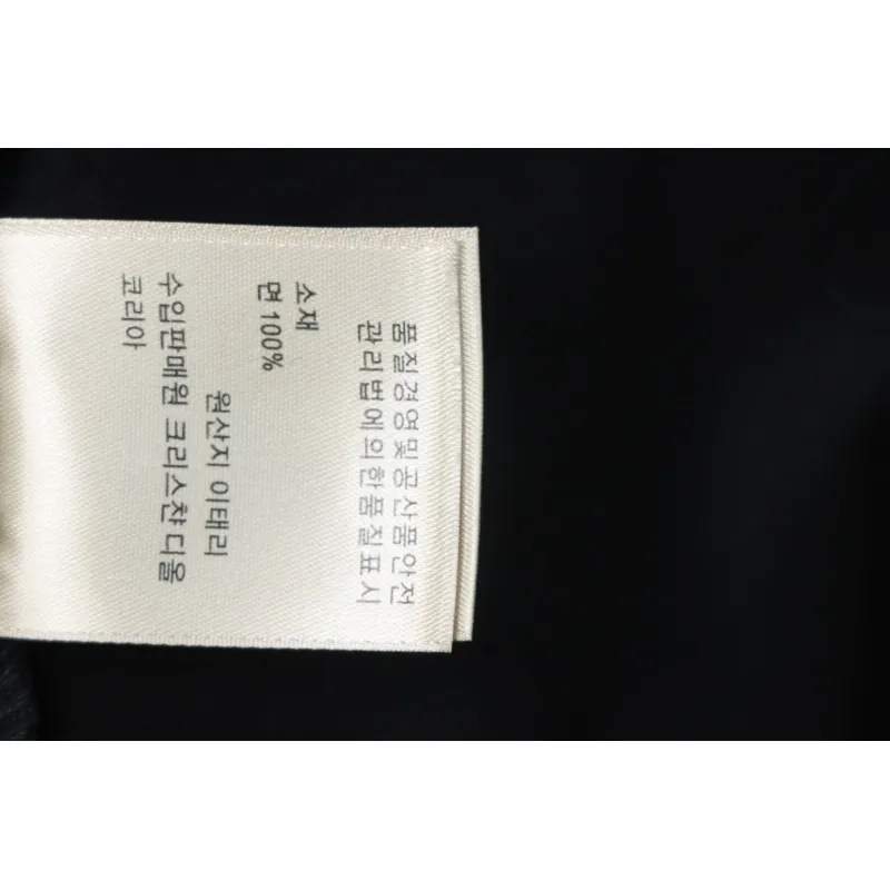 Dior Love Print T-shirt Black