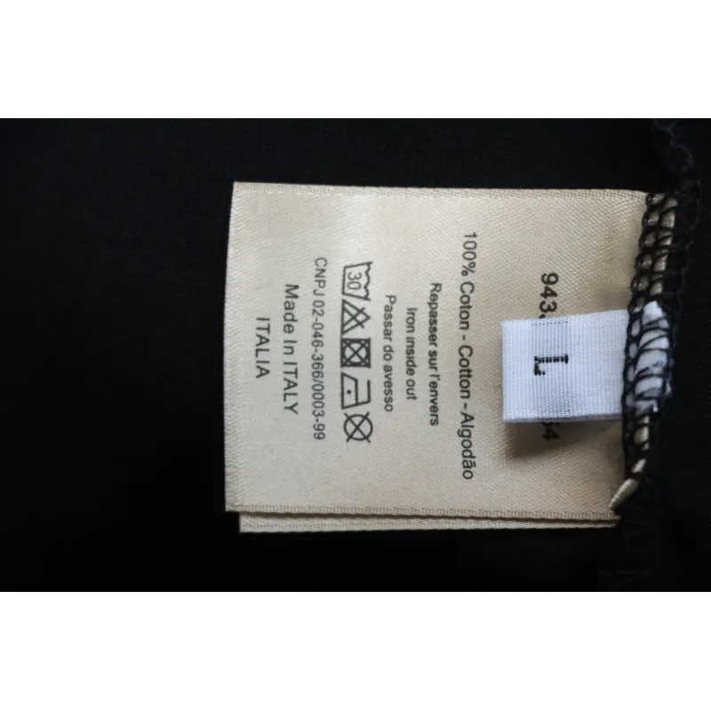 Dior Love Print T-shirt Black