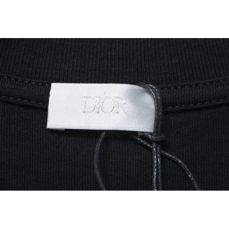 Dior Love Print T-shirt Black