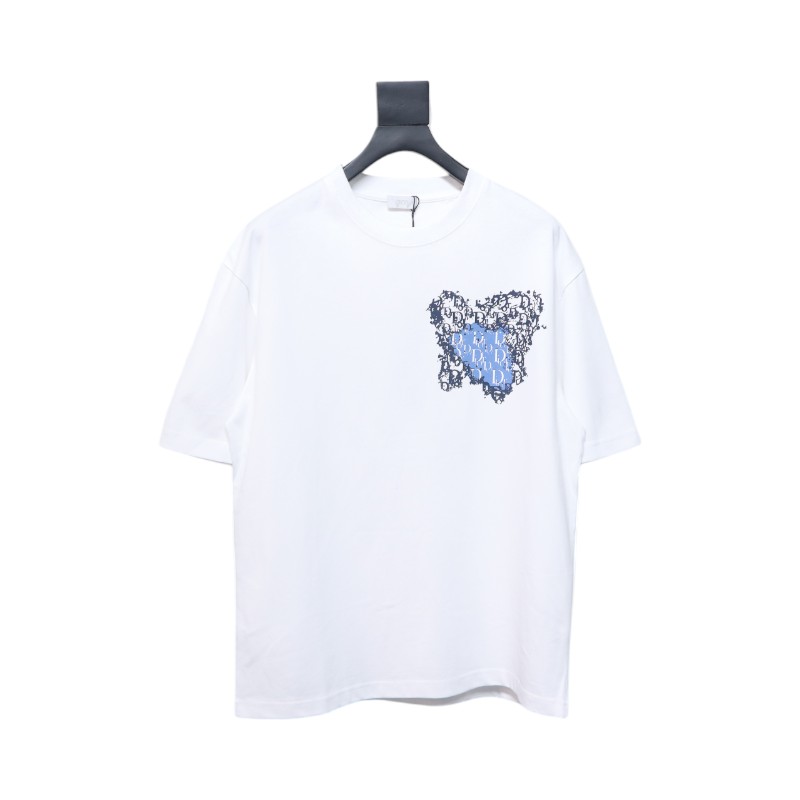 Dior Love Print T-shirt White
