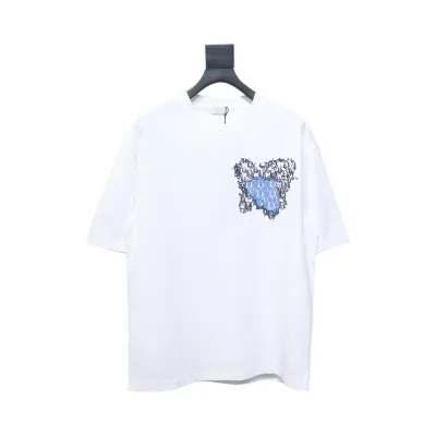 Dior Love Print T-shirt White 01