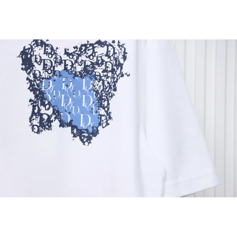 Dior Love Print T-shirt White