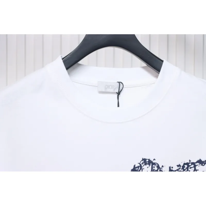 Dior Love Print T-shirt White