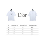 Dior Pin Embroidery T-shirt White