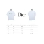 Dior Pin Embroidery T-shirt White