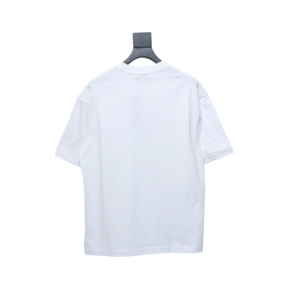 Dior Pin Embroidery T-shirt White