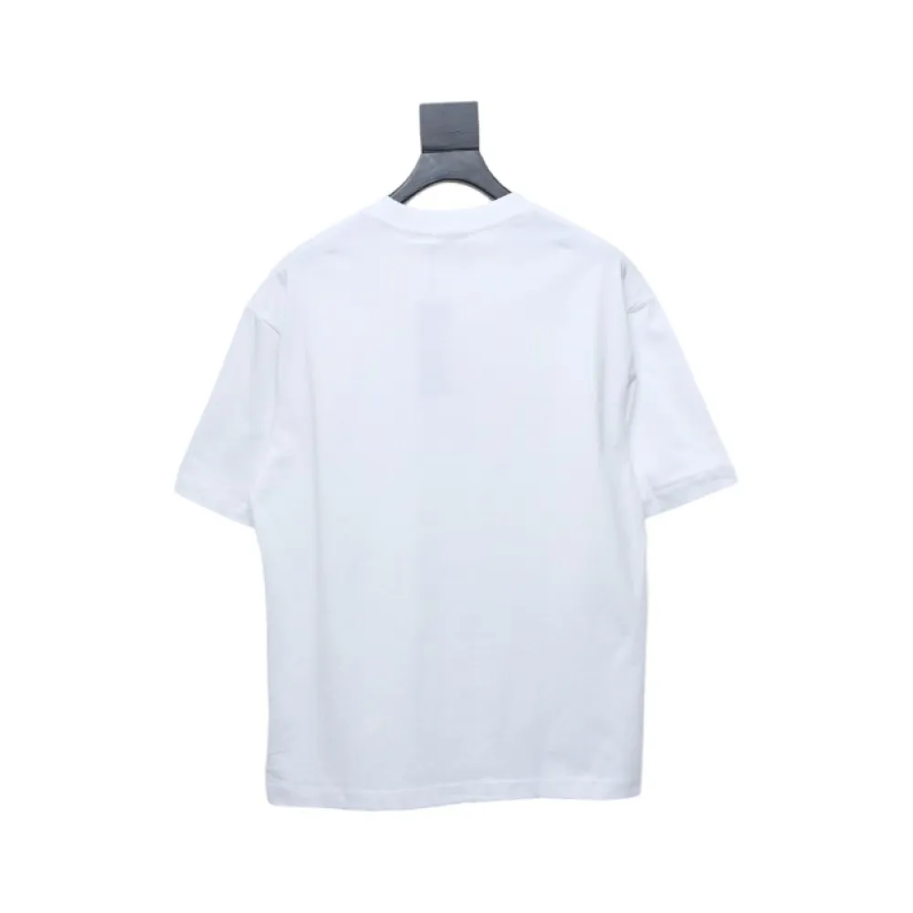 Dior Pin Embroidery T-shirt White