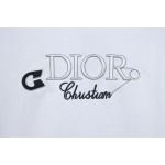 Dior Pin Embroidery T-shirt White