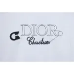 Dior Pin Embroidery T-shirt White