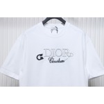 Dior Pin Embroidery T-shirt White