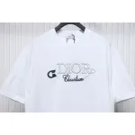 Dior Pin Embroidery T-shirt White
