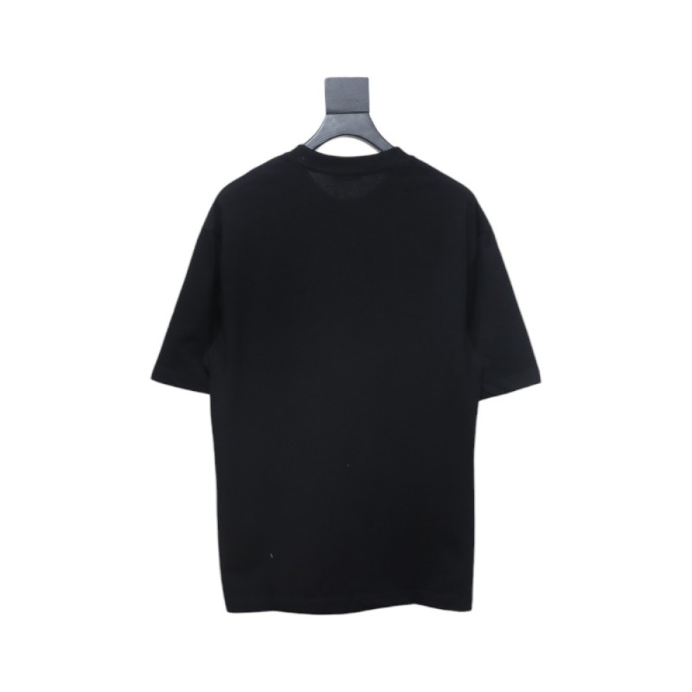 Dior Pin Embroidery T-shirt Black