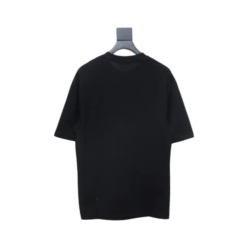 Dior Pin Embroidery T-shirt Black