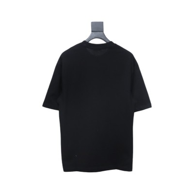 Dior Pin Embroidery T-shirt Black 02