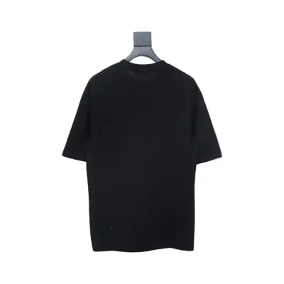 Dior Pin Embroidery T-shirt Black 02