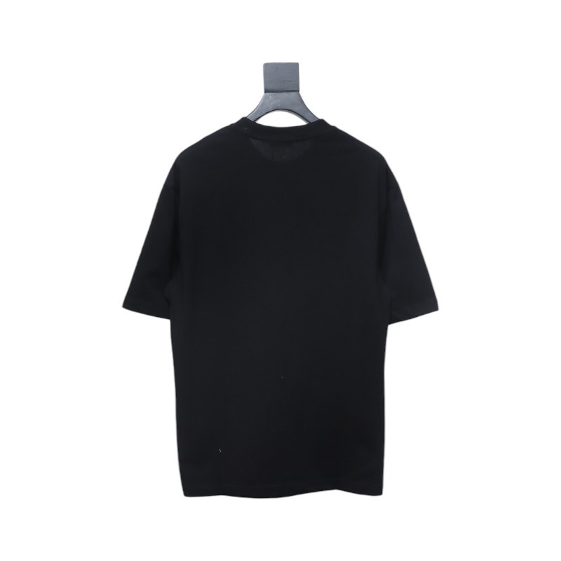 Dior Pin Embroidery T-shirt Black