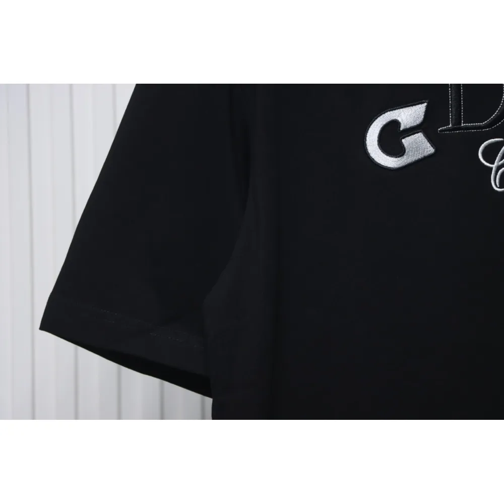 Dior Pin Embroidery T-shirt Black