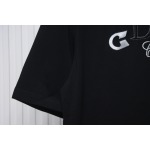Dior Pin Embroidery T-shirt Black