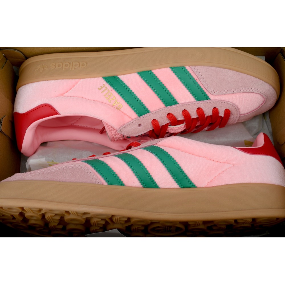 Adidas Gazelle Indoor 'Glow Pink Court Green' JI2713