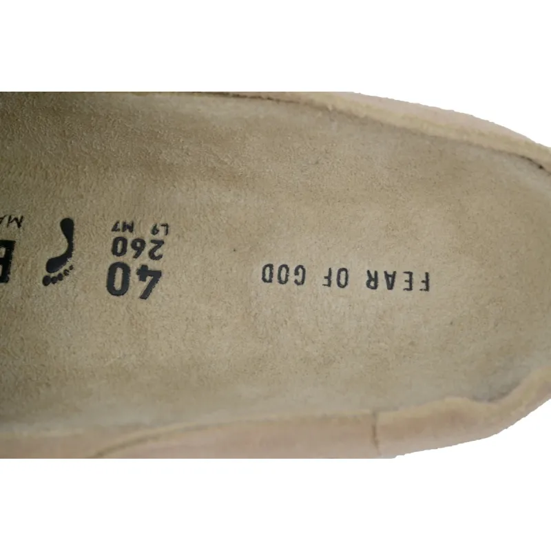 FEAR OF GOD x Birkenstock Apricot