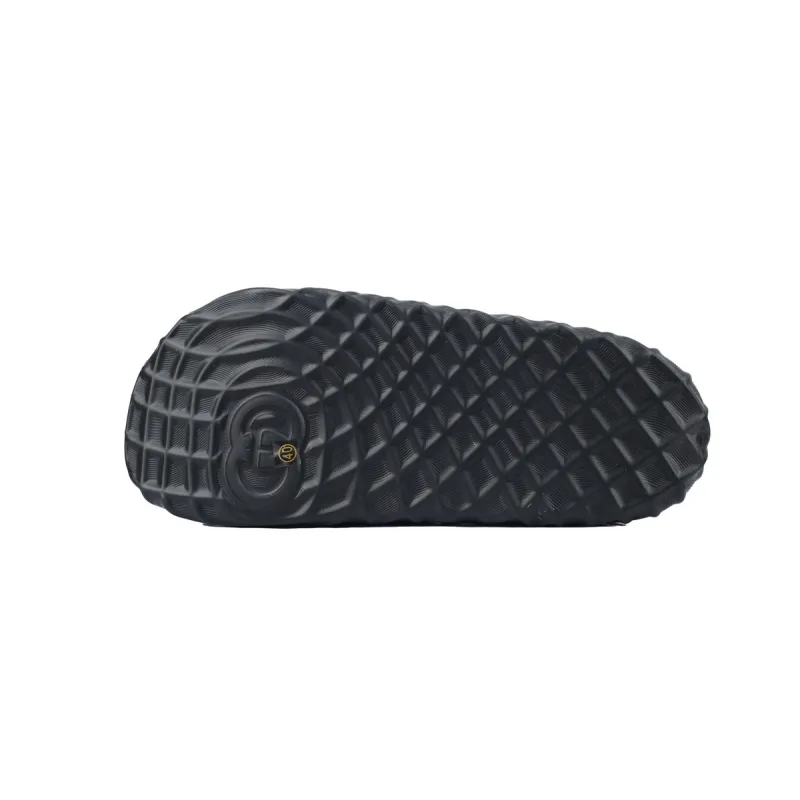 Gucci Slide Sandal Interlocking G - Black