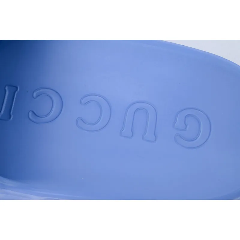 Gucci Slide Sandal Interlocking G - Blue