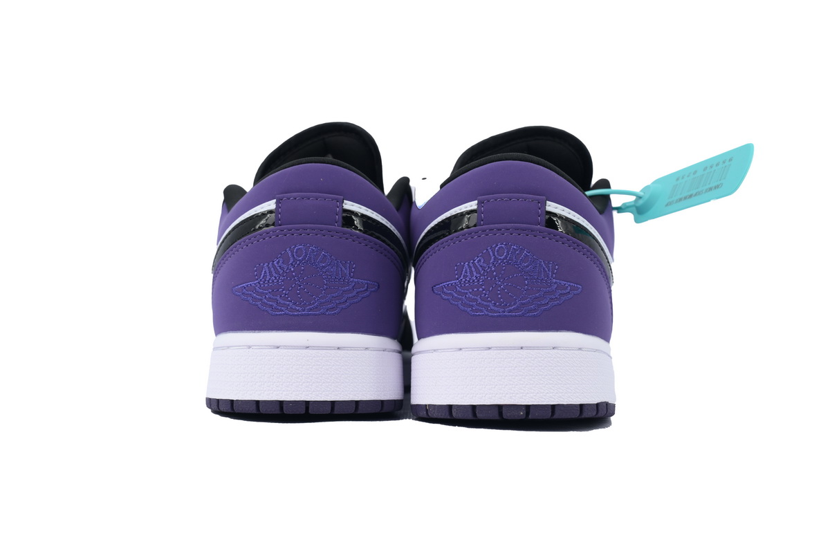 LJR Batch Air Jordan 1 Low Court Purple 553558-125